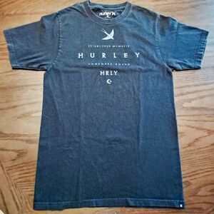 Hurley distressed Gray shirt Size S